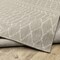Homeroots 3 x 5 ft. Gray & Ivory Geometric Indoor & Outdoor Area Rug 389538 - alternate 8
